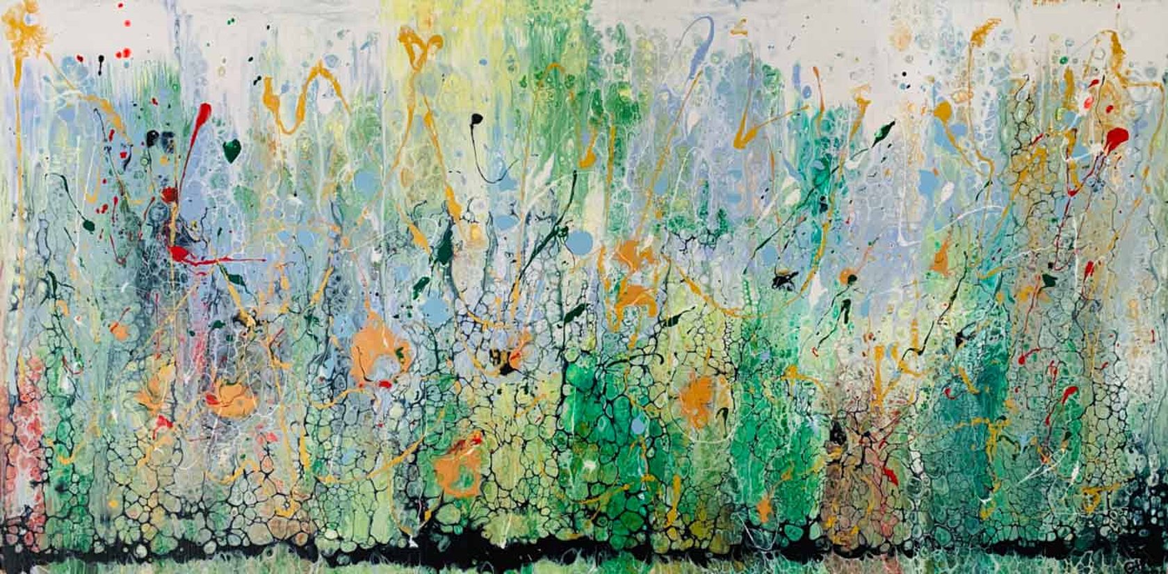 Feel good. Eine bunte Sommerwiese.