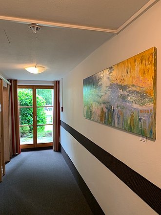 #Life is a river, Pouring and Acryl on Canvas, 160x60cm