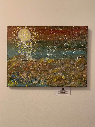 #Moonlight, Acryl on Canvas, 30x40cm